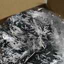 50 Feet Christmas Tinsel Garland, Metallic Twist Garland for Christmas Tree Xmas Indoor Decorations (Green White)