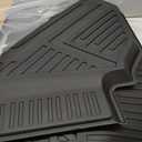 Floor Mats Set for 2024 2025 2026 Chevy Traverse & 2025 2026 Buick Enclave 7 Seats Captain Chairs, TPE All Weather Cargo Liner Trunk Mat Door Sill Guards Car Accessories