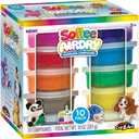 Cra-Z-Art Softee Air Dry Clay Set, Multicolor 10 Pack, Child Ages 3 and up