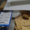 BUCATSTATE Hamster Cage Includes 8 in 1 Accessories, 3-Level Hamster Rat Cage and Habitats for Gerbil, Mice, Syrian Dwarf Hamster (24.4" L x 13.8" W x 16.9" H)