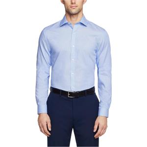 Tommy Hilfiger Men's Slim Fit Non Iron Stripe Dress Shirt - (16" Neck 32"-33" Sleeve)