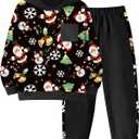 Boys Clothes Fall Winter Outfits Camouflage Long Sleeve Hoodie and Pants 2PC Kids Clothes Boys for 5-14 Years (7-8 Years, Red Black)