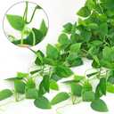 CEWOR 4pcs Artificial Hanging Plants 2.9ft Fake Ivy Vine Fake Ivy Leaves for Wedding Wall House Room Patio Indoor Outdoor Home Shelf Office Decor