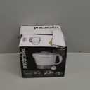 Proctor Silex 32oz Adjustable Temperature Hot Pot, Electric Kettle for Tea, Boiling Water, Cooking Ramen, Noodles and Soup, PFAS-Free Nonstick Coating, White (48507MN) (1 Quarts)