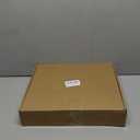 Plant Stand Indoor,Mid Century Walnut Wood Plant Table, Heavy Duty Metal Tall Flower Pot Stand,Modern Round Small Side End Table with Raised Design(12"x17")