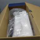 Drive Medical 2-in-1 Raised Toilet Seat with Removable Padded Arms, Toilet Seat Riser with Handles, weight capacity: 300 lbs, 16.5"D x 17"W x 5"H