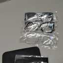 REAVEE 3 Pack Thick Frame Oversized Reading Glasses for Women Blue Light Blocking Computer stylish Readers with Spring Hinge (Black + Tortoise + Clear, +1.25)