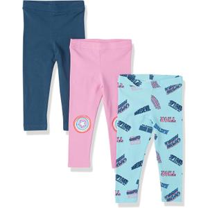 Amazon Essentials Disney | Marvel | Star Wars | Frozen | Princess Girls and Toddlers' Leggings, Multipacks (XXL)