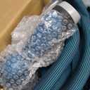 FlexiSolve Garden Hose 100 ft, Non-Expandable Lightweight Water Hose, 360 Rotating Anti-Kink Fittings, 10-Pattern Spray Nozzle & Shut-Off Valve, Flexible Water Hose for Yard, Lawn, Car Wash, Blue