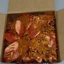 GREENTIME 12 Pcs Glitter Poinsettia 5.5" Artificial Flowers Christmas with Clips Stems Xmas Tree Ornaments for New Year Party Stairs Fireplace Porch Balcony Garden Church Wreath Decoration (Brown)