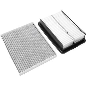 Engine and Cabin Air Filter Replacement by AA Ignition - Compatible with Hyundai and Kia Vehicles - Accent, Elantra, Elantra GT, Forte, Rio - Replaces 97133-F2000, CA12057, 28113-F2000, C31381