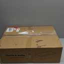 19.7''x13.8''x6'' Stainless Steel Sifting Litter Box for Pine Pellets, Stainless Steel Litter Box for Sifter Litter Pan System, Metal Litter Tray with Pee Pad and Scoop, Odor Control, Easy Cleaning