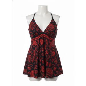 Women's Plus Size Floral Tankini Top XL