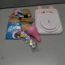 Skirfy Pottery Wheel for Kids Art Crafts Kits for Kids Ages 6-8 9-12 Clay Sculpting Tools & Painting Kit,Birthday Thanksgiving Christmas Gift Girls Toys 8-10,DIY Kits Clay Maker for Beginners (Pink Bunny)