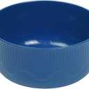 4PC-Home Korean-style cute 's water grain rice bowl - Dark Blue