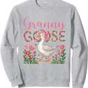 Goose Owner Granny Mother's Day Farmer Rancher Colorful Sweatshirtб, 2XL