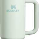 Stanley Quencher H2.0 Tumbler with Handle and Straw 30 oz | Flowstate 3-Position Lid | Cup Holder Compatible for Travel | Insulated Stainless Steel Cup | BPA-Free | Mist (30 Ounces)