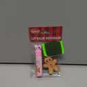 Christmas Essentials Ginger Bread Confetti Lip Balm With Keychain