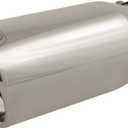 DC Sport Polished Stainless Universal Bolt On Exhaust Slant Cut Tip 2.875" Inlet 3.75" Outlet