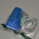 Slushy Maker Cups, DIY Magic Slushy Maker Squeeze Cups, Portable Smoothie Squeeze Cup for Juices, Milk and Ice Cream Make, Double Layers Silicone Slushie Cup with Straw for Friends,Family Gifts(Blue)