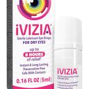 iVIZIA Sterile Lubricant Eye Drops for Dry Eyes, Preservative-Free, Moisturizing, Dry Eye Relief, Contact Lens Friendly, 0.16 fl oz Bottle  Exp : 02/2027