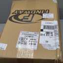 Findway Golf Travel Bags for Airlines with Wheels and ABS Hard Case Top, Protect Your Clubs, Waterproof 1680D Oxford Fabric and Oversize Tank Wheels, Lightweight and Easy to Maneuver (Black)