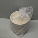 Vplus 200 Pack Paper Plates 7 inch 100% Compostable, Heavy-Duty Disposable Paper Plates Bagasse Natural Biodegradable Eco-Friendly Sugarcane