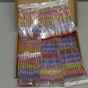 Teling 100 Pieces Colorful Stackable Buildable Crayons 11 Interchangeable Colors Pencils Party Favors DIY Mini Rainbow Crayons Pens Bulk for Painting Party Office Supplies