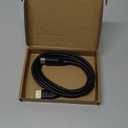 Amazon Basics DisplayPort to HDMI Cable, Uni-Directional, 4K@30Hz, 1920x1200, 1080p, Gold-Plated Connectors for Enhanced Picture Quality and Sound, 6 ft, Black