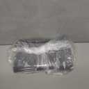 FLATO Waterproof Under Sink Mat 34" x 22" Shelf Liner for Kitchen and Bathroom, Cabinet Protector, Organizers and Storage, Flexible Silicone Drip Tray (Dark Gray)