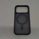 TORRAS Magnetic Shockproof for iPhone 17 Pro Case, Camera Control, Fit for MagSafe, Military-Grade Protection, Translucent Slim Case for iPhone 17 Pro Phone Case Anti-Fingerprint, Deep Blue