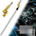 40'' Car Radiator Cleaning Wand, Radiator Cleaner Tool with 25 Fan Nozzle, Power Washer Wand with Dual Connectors, Radiator Pressure Washer Wand for Car Radiator Flushing, Max 4500PSI Pressure Washer