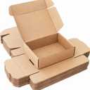 7x5x2 Inch Small Shipping Boxes 25-Pack, Brown Corrugated Cardboard Mailer Boxes for Mailing & Packaging, Gifts, DIY Crafts, Ecommerce, Small Business