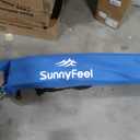 SUNNYFEEL Oversized Camping Chair for Adults, Heavy Duty 500LBS Blue