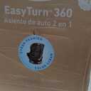 Graco EasyTurn 360 2-in-1 Rotating Convertible Car Seat, 360 Degree Rotating Infant to Toddler Rotating Car Seat, 2 Modes Rear and Forward Facing, Slim Design, Cyran, MFD: 04/02/2026