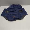 BEAUTYZOO Winter Dog Coat with Harness Built in, Warm Dog Puffer Jacket Vest Padded Fleece Cold Weather Coats Windproof Waterproof Snow Jackets Clothes for Small Medium Puppy, Blue S (S (Back: 12",Chest: 18"))