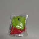 2pcs Frog and Strawberry Cat Hat, Cotton & Soft Cute Knitted Hats for Cats, Christmas Halloween Holiday Party Clothes Birthday Party Puppy Hat for Small Pets (red, green)