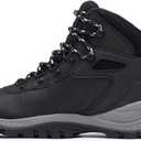 Columbia Women's Discontinued Newton Ridge Plus Hiking Boot (5, Black/Chalk)