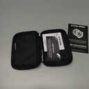 Passport Holder & Travel Wallet with RFID Blocking - Premium Document Organizer Case for Men and Women - Holds Passports, Cards, Tickets, ID, Cash - Compact Zippered Wallet - Midnight (Single, Black)