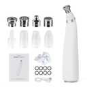 IeBilif Diamond Microdermabrasion Machine, 3 Modes Diamond Microdermabrasion Dermabrasion Machine for Blackhead Removal, Professional Portable Home Travel Microdermabrasion Device (White)