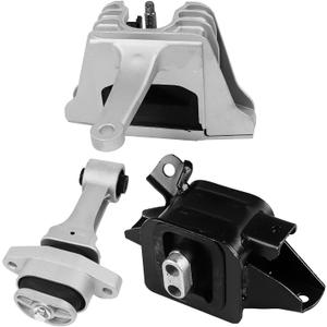 3Pcs Engine Motor Mount & Transmission Mount, for Hyundai Elantra GT Ioniq Kona Veloster, for Kia Forte NIRO Seltos, 1K0576 Replace# A71210 A71100 A71206