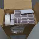 Delamu Cord Hider, 236in Cord Covers for 3-4 Wires on Wall, Cable Hider Wire Covers for Cords, Wire Hiders for TV on Wall, TV Cord Hider for Wall Mounted TV, 15x L15.7 W1.18 H0.6in, White