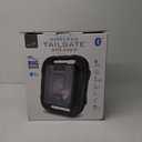 iLive Electronics ISBW519B Water Resistant Wireless Speaker, with LED Light Effects and Built-in Rechargeable Battery, Black