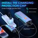 Bike Lights for Night Riding, Super Lumen 360 Rotatable 10000 Lumen Bike Headlight, 1200 Lumen Larger Wide Angle 3000 mAh Bicycle Lights Front and Rear