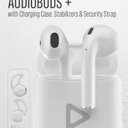 Acoustix True Wireless Audiobuds w/Charging Case - White