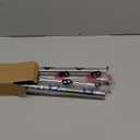 TEECK Shower Curtain Rod, 32-68 inch Adjustable Spring Tension Curtain Rod, Never Rust Anti-Slip Shower Curtain Rod for Bathroom, No Drilling, Never Collapse, Easy to Use, Silver