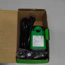 VIVOSUN 800GPH Submersible Pump(3000L/H, 24W), Ultra Quiet Water Fountain Pump with 10ft. High Lift with 6.5ft. Power Cord, 3 Nozzles for Fish Tank, Pond, Aquarium, Statuary, Hydroponics Green