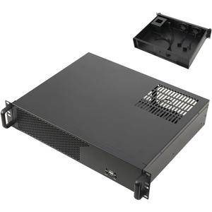 2U Server Chassis, 2U Rackmount PC Case, Server Case, 13.78" Deep