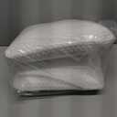 Memory Foam Bed Pillows, Pillow for Side and Back Sleeper, Pillow for Neck Pain Relief, Washable Removable Cover, Soft, White (Queen)