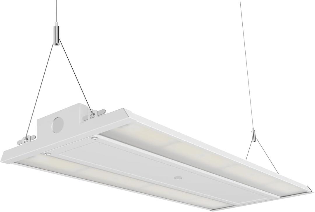 HYPERLITE 165W LED Linear High Bay Light: 0-10V Dimmable 26400LM 5000K Shop Lights AC120-277V - 2FT Linear Light for Warehouse Workshop Garage UL Listed, 165W| 1Pack